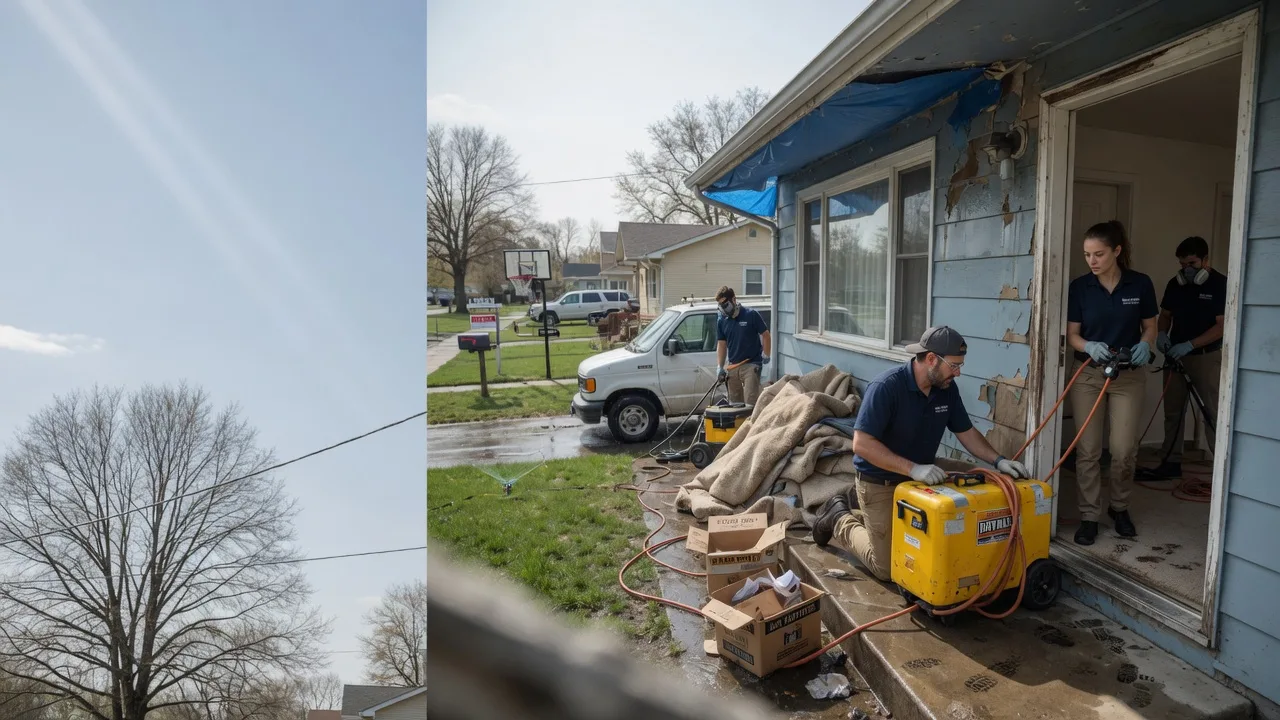 Basement Flood Cleanup in Elmwood Park, NJ near me